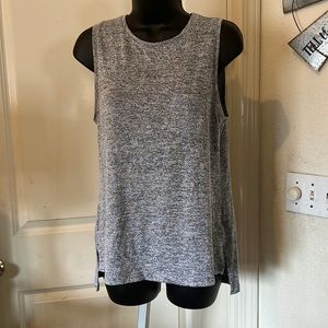 A new day heather gray sleeveless tank